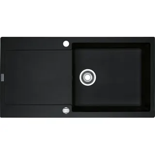 Franke Maris MRG 611-100 XL Onyx + Druckknopfventil