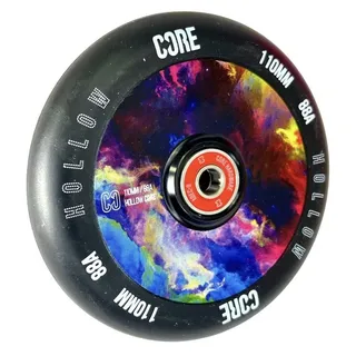 core action sports Core Hollow V2 Stunt-Scooter Rolle 110mm Galaxy/PU schwarz