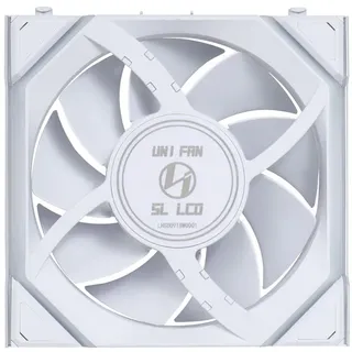 Lian Li UNI FAN SL Wireless LCD 120 ARGB White - Gehäuselüfter