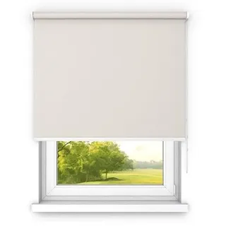 time4blinds Screen Rollo - Breite (600-2600) Höhe (600-3000) und Farbe anpassbar - Ideal für Lichtkontrolle, Sonnenschutz und Elegante Fensterdekoration - Einfache Installation und Wartung