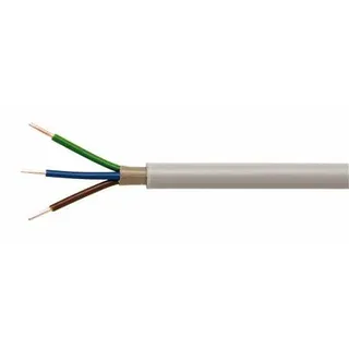PVC-Mantelleitung NYM-J 5x2,5, grau, 25m