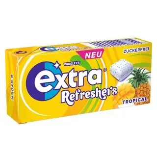 Extra Kaugummis Refreshers, Tropical, 8 Dragees