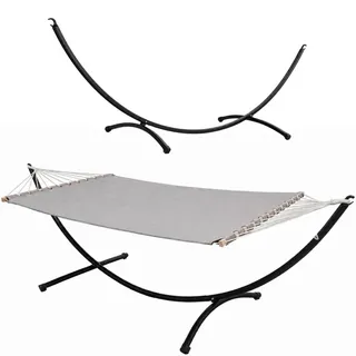 AMANKA Doppel Hängematte 200 x 120 cm Grau