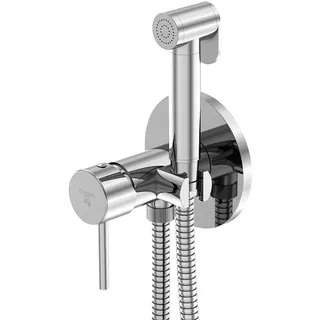 Steinberg Serie 100 Einhebelmischer mit Bidetbrause Chrom 1001350
