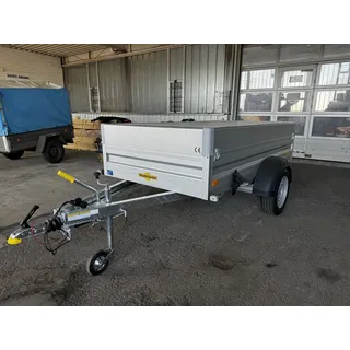 Humbaur HA132513FS mit Deckelaufsatz 1300kg   Alu ohne Vorderwandklappe