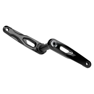 Sram Rival E1 Dub 172,5mm,Alu,sw,DUB,DM,o.Lager/Kettenbl. - Silber