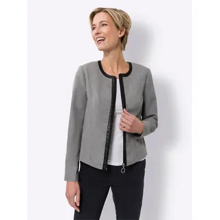 Sieh an! Blazer in grau-meliert | Gr.: 42