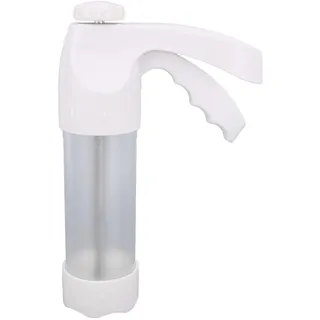 Kekspresse-Set, Churro-Maker, Elektrische Kekspresse, Keksmaschine mit 12 Scheiben und 6 Spritztüllen für Kuchendekoration, für Kekse, Kuchen, Desserts, Churro