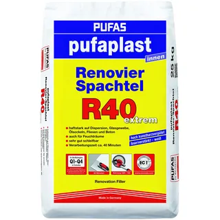 Pufas Pufaplast R 40 Renovierspachtel 25 kg