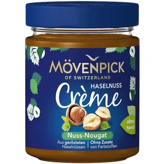 Mövenpick Haselnuss Crème Nuss-Nougat, Premium Nuss-Brotaufstrich, 300g