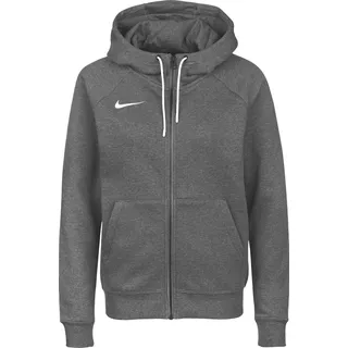 Nike Park 20 Fleece Kapuzenjacke Damen charcoal heathr/white/white S