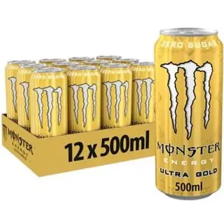 Monster Energy Ultra Gold Zero Sugar 12x 500ml