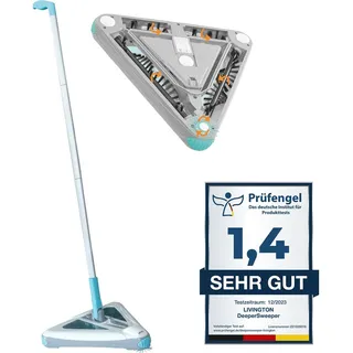 Livington Akku-Besen Deeper Sweeper Grau
