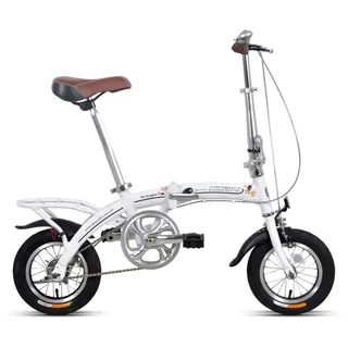 TYXTYX 12 Zoll Klapprad Faltrad Klappfahrrad Folding Bike,Unisex, Erwachsene,Ultraleicht Tragbares Fahrrad Männer und Erwachsene Kleines Fahrrad
