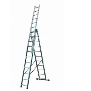 Krause Corda Vielzweckleiter 3 x 11 Sprossen