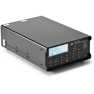 Xiegu GPA100 100W HF/6 m Solid-State-Linearverstärker für QRP-Funkgeräte, 7-Band-HF-Verstärker mit automatischer/manueller Bandumschaltung für G90/X6100/X6200, Bluetooth-Bandsteuerung für IC-705