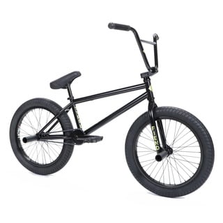 Fiend BMX Type B Semi Gloss Black Freestyle BMX, 20.75" TT