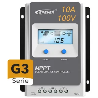 enjoy solar Solarladeregler EPEVER® MPPT Trace 1210AN/2210AN/3210AN/4210AN, 10A-40A, 12V/24VDC, Standard Modbus Kommunikationsprotokoll mit RS485 Schnittstelle