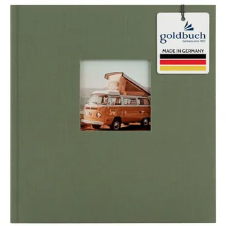 Goldbuch Fotoalbum Bella Vista Trend 30x31 60 weiße Seiten Artischocke