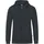 Kapuzenjacke Anthrazit 40