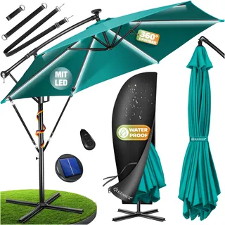 Kesser Ampelschirm Ø 350 cm Grün