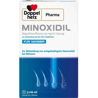 Queisser MINOXIDIL DoppelherzPharma 50 mg/ml Lösung 3 x 60 ml