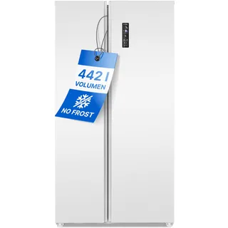 (442 l, 1770 mm hoch, Weiß)