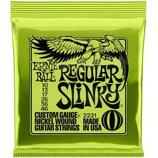 Ernie Ball 2221 Regular Slinky Nickel Saiten E-Gitarre