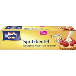 Toppits Spritzbeutel beige, 10 St.
