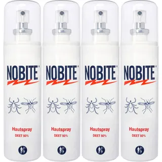 NOBITE Hautspray 100 ML (4 Stück), Value-Pack