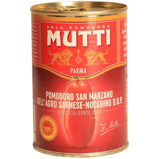 Mutti Tomatenkonserve, San Marzano 1 x 400 g, Abtropfgewicht 1 x 260 g