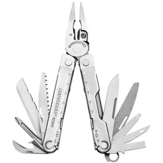 Leatherman Rebar Nylon Sheath Cardboard Multitool - Stainless Steel - Nylon Sheath and cardboard box