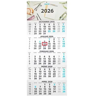Stylex Wandkalender 5 Monate 2026 Bürokalender 5-Monatskalender Kalender Shop