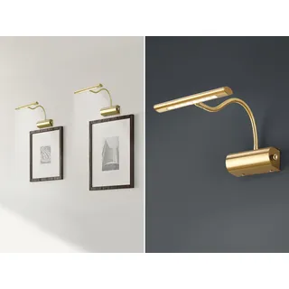 LED Bilderleuchte Messinglampen dimmbare Wandlampen Wohnzimmerlampen Leselampen