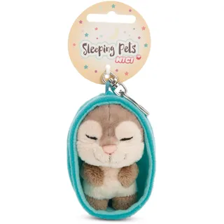 NICI 61602 Schlüsselanhänger Sleeping Pets Otter 8 cm