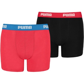 Puma Jungen Kinder Unterhose Unterwäsche, Farbe:786 - Red/Black, Bekleidung:164 - 164