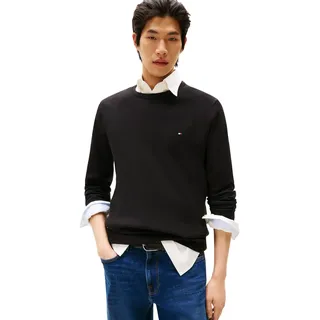 Tommy Hilfiger Rundhalspullover Schwarz M