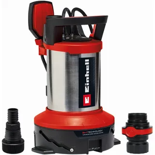 Einhell Schmutzwasserpumpe GE-DP 7535 N LL ECO 750 W, max. 18500 l/h, inkl. Quick-Connector & Universaladapter