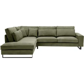 Tchibo - Ecksofa links mit Sofa 2 - 314x246x94cm - schwarz -