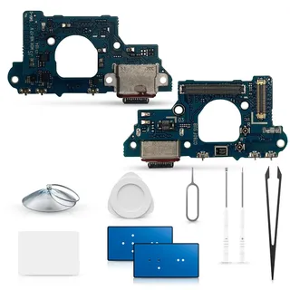 ExtKry Ladebuchse ersatz für Samsung Galaxy S20 FE 4G Ladebuchse ersatz Charger Repair Ladeanschluss Dock Connector Mikrofon mit Reparaturset