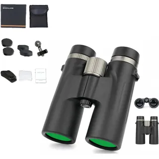 Bosco Ferngläser c9 12X42 Original-Binokular, Hochauflösendes Und Hochvergrößerndes Nachtsichtgerät Für Erwachsene, Allround-Outdoor-Binokular FürReisen/Sternenhimmel-Beobachtung (Schwarz)