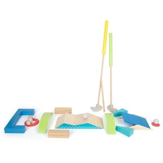 Legler Small Foot Play & Fun  Minigolf-Set 16-tlg.