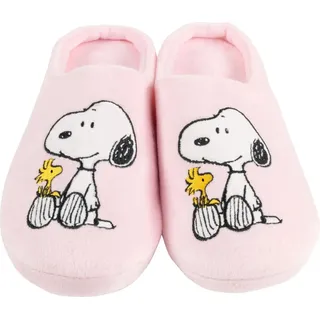 UNITED LABELS Snoopy Pantoffeln Rosa 41-42