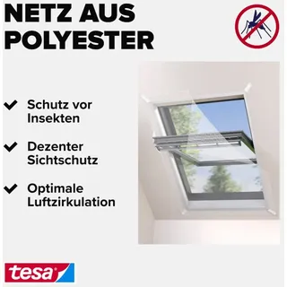 Tesa Fliegengitter Comfort 120 x 140 cm Weiß