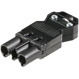 Wieland 800100 Ersatzteil W-Buchse 230V , Schwarz