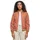 Damen Light Bomber Jacket leichte Übergangsjacke im Regular Fit aus Polyester mit Reißverschluss und Rippbündchen für Freizeit und Streetwear terracotta L