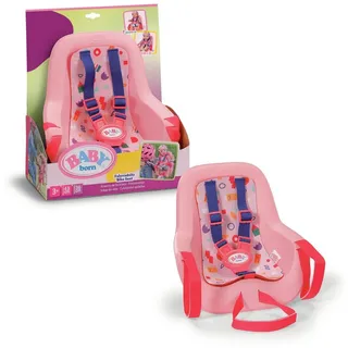 BABY BORN Puppenfahrradsitz für 36 cm und 43 cm Puppen rosa 839980-1