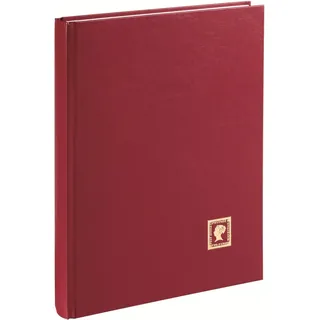 Pagna Briefmarkenalbum A4 weinrot 32 Seiten