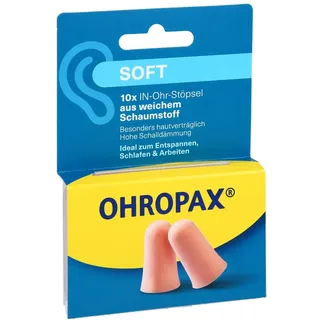 Ohropax Soft Schaumstoff In-Ohr Stöpsel 10 St.