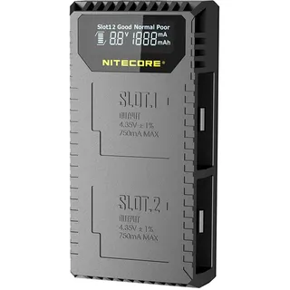 Nitecore Double Charger mit LCD Display für GoPro Hero 5 (Angebot)